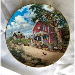 Country Comforts Plate 4th Issue In Escape To The Country By Dave Henderson
